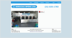 Desktop Screenshot of borrachasimperio.com.br